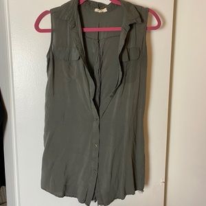 Love Notes - long button down Shirt